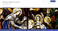 Desktop Screenshot of nativitychurch.net